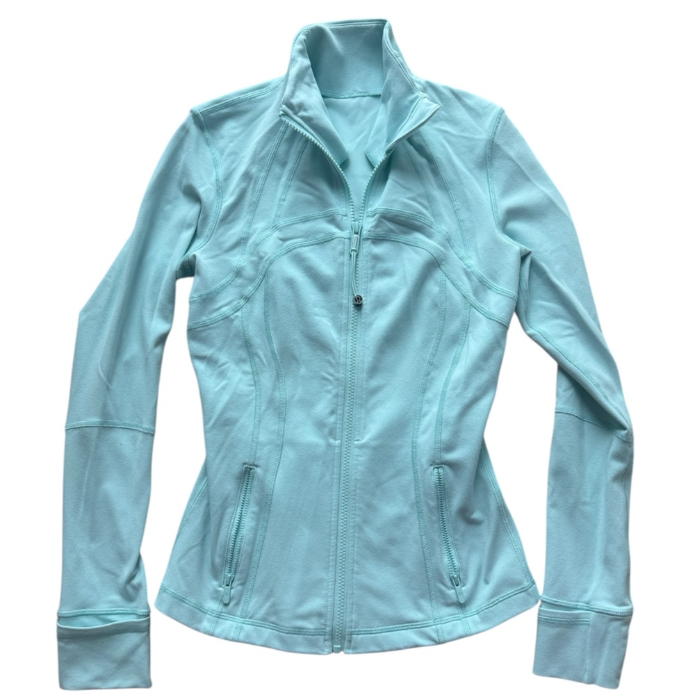 Lululemon Women's Light Blue Nulu Define Jacket